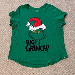Dr. Seuss Green Grinch Short Sleeve Tee